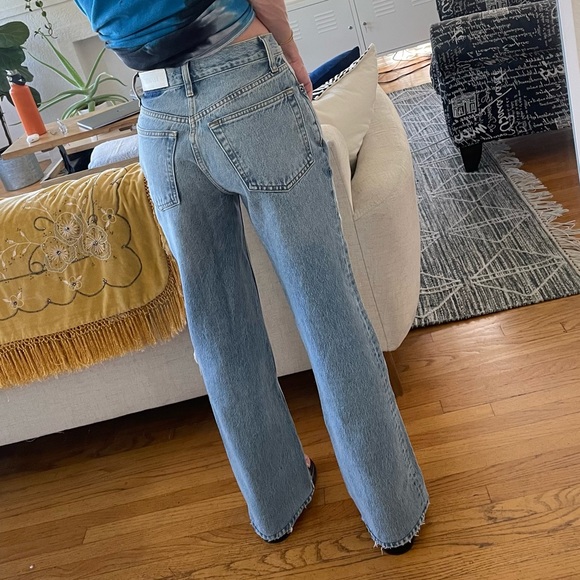 🌟HOST PICK🌟 REDONE High-Rise Wide Leg Jeans - Picture 2 of 10